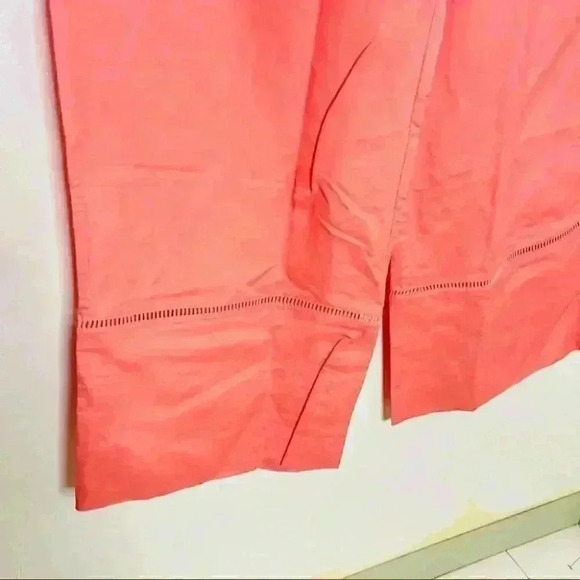 Cult Gaia Elle Wide Leg Linen Pant Magnolia Pink Large - Picture 7 of 9